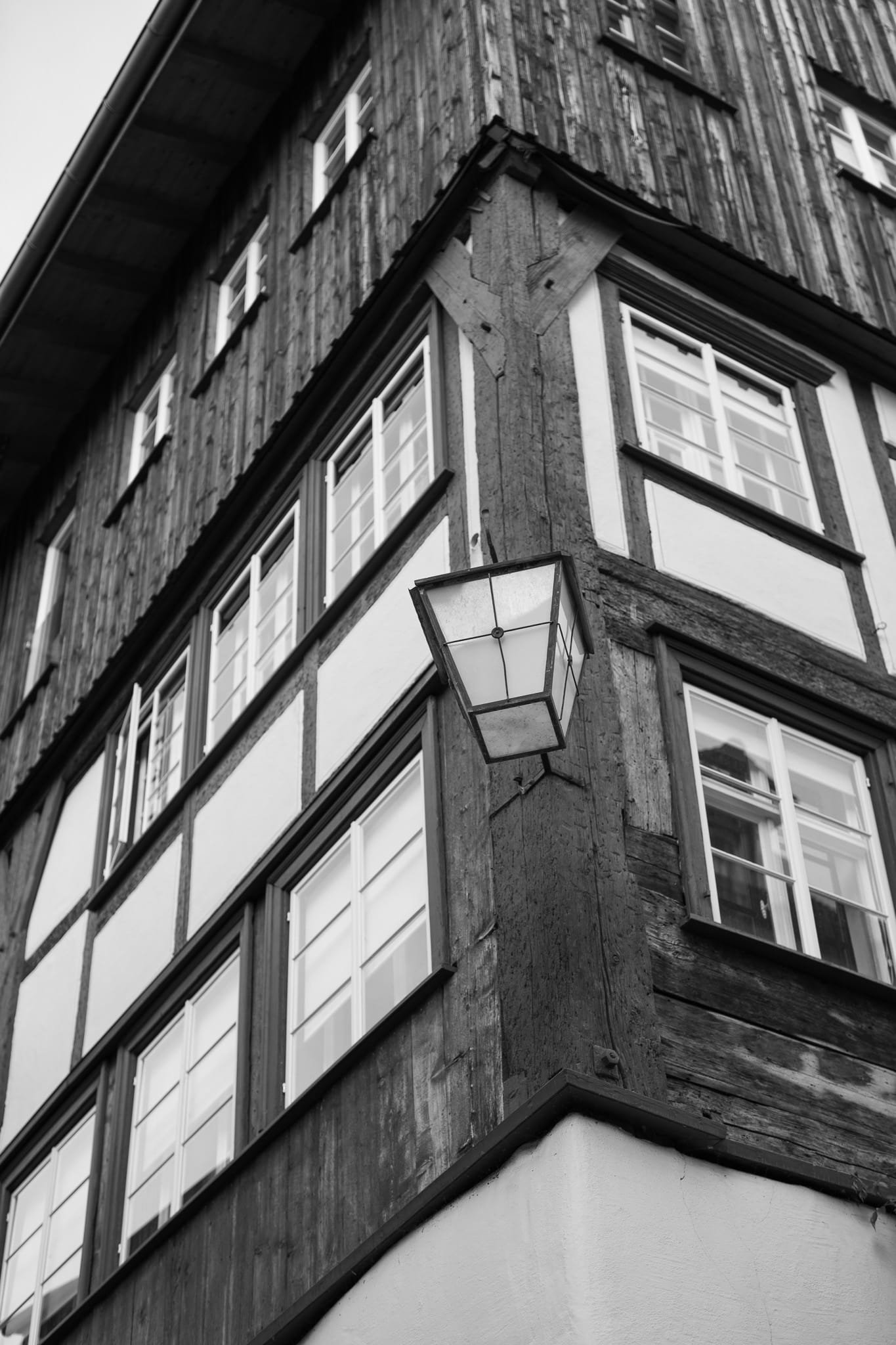 Moment auf einer belebten Strasse